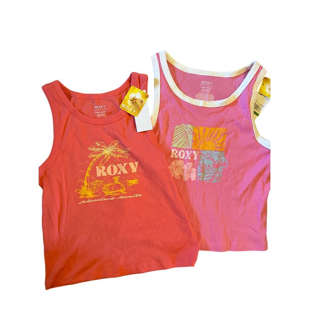ROXY - NEW WITH TAGS- bundle of two tank tops - LARGE